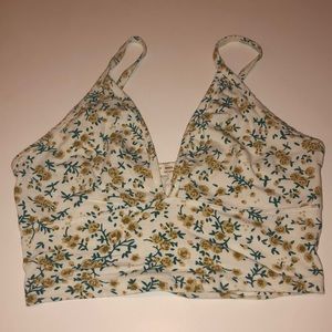 Floral crop top
